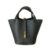 Picotin Lock Togo Schwarz 22 cm