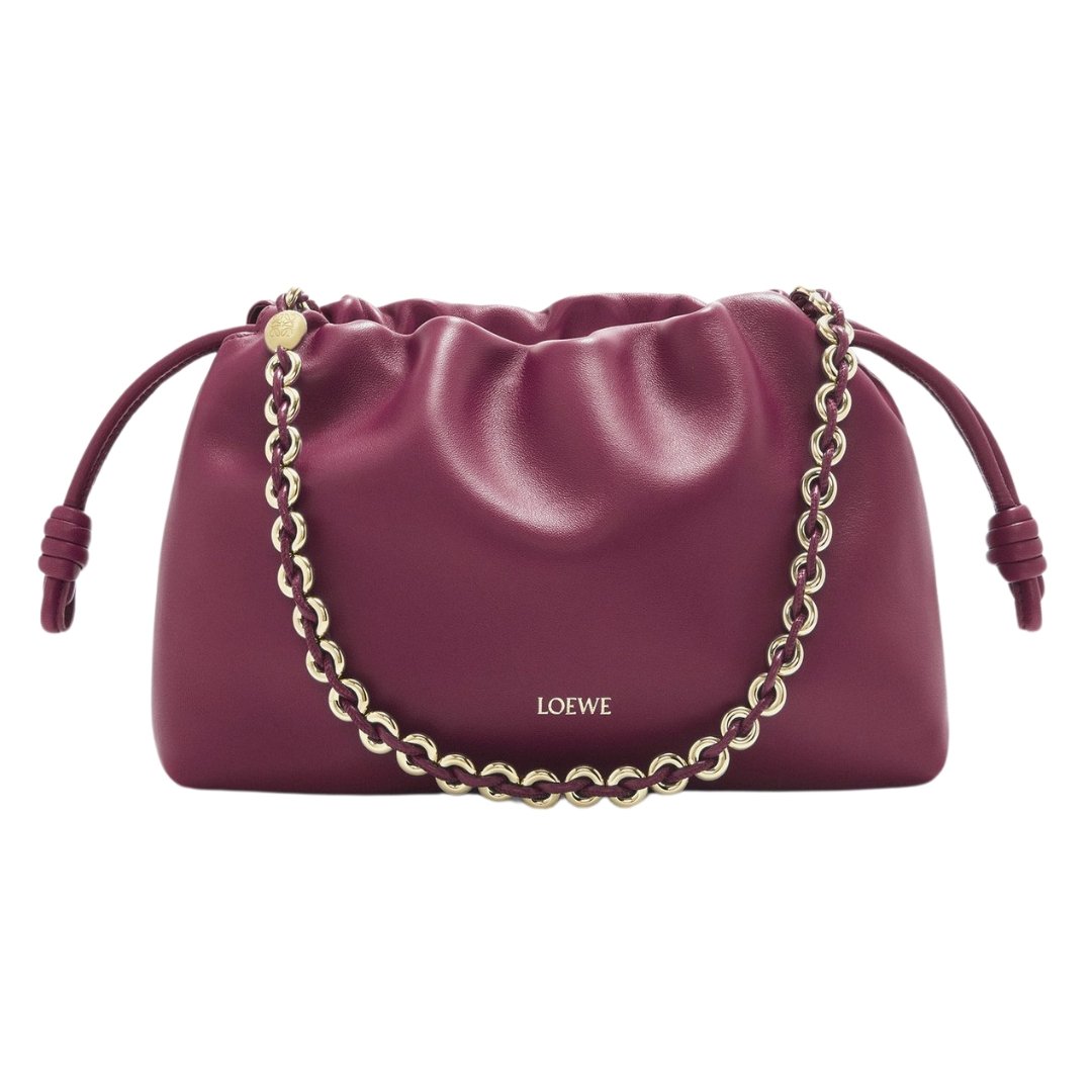 Flamenco Purse Dunkelburgunder 30 cm
