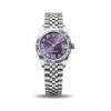 Datejust 31mm Viola Numeri Romani con Diamanti - 2024 DateJust
