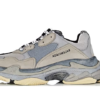 Triple S Gespalten Schwarz‑Grau