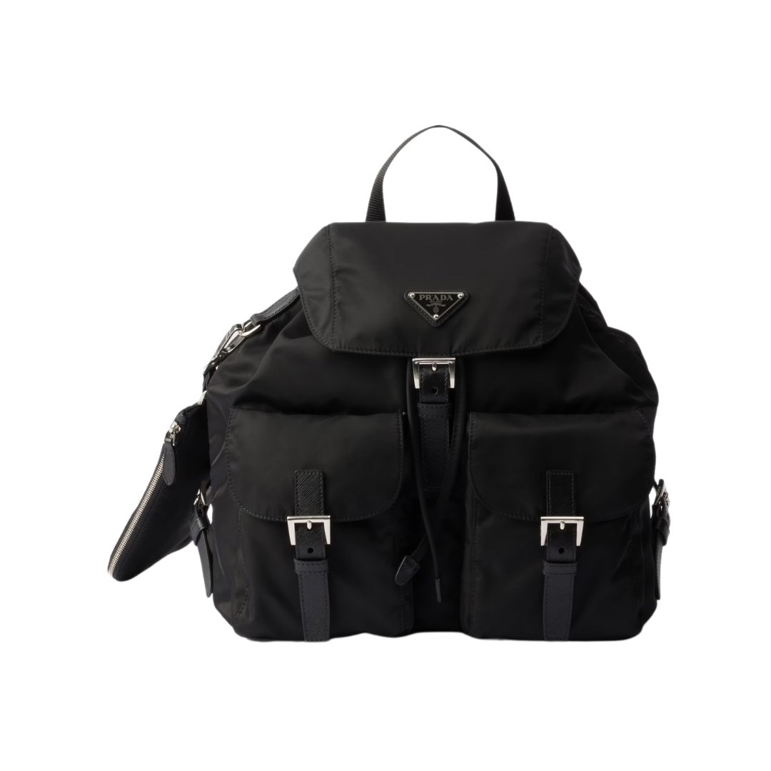 Medium Rucksack aus Re-Nylon mit 30 cm