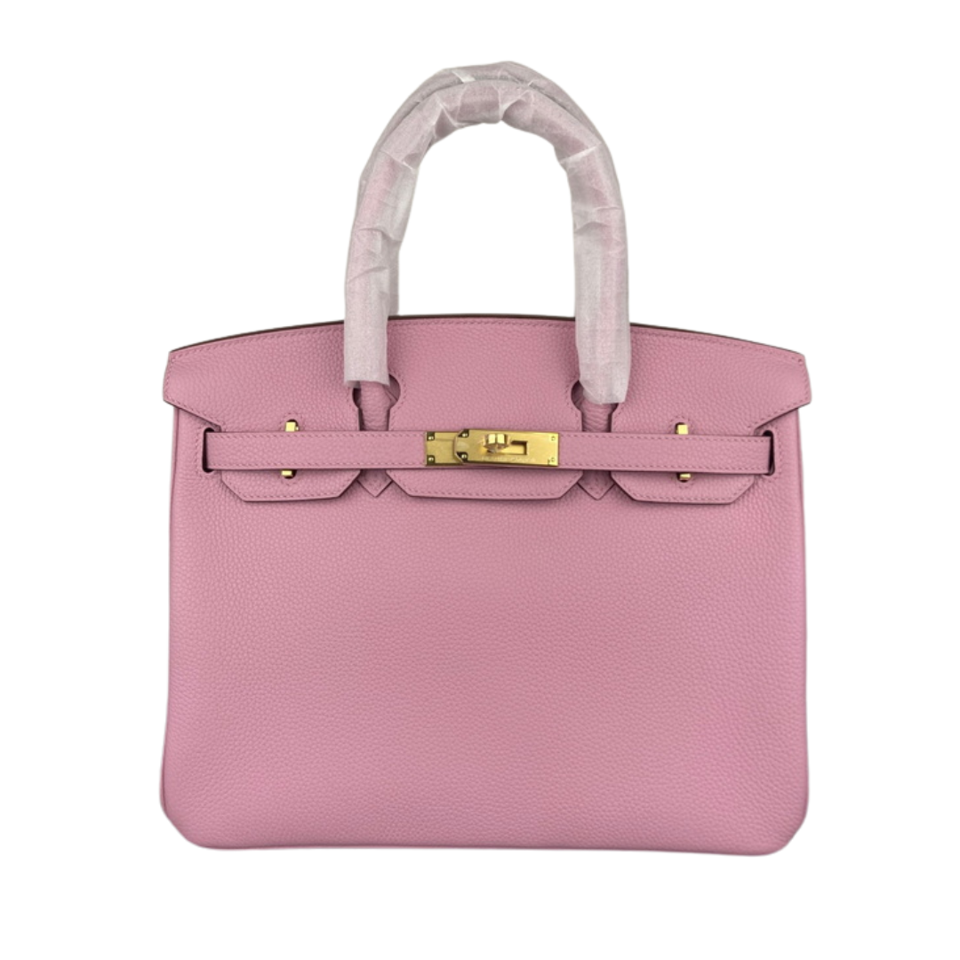 Birkin 30 Rose Sakura Verso Clemence