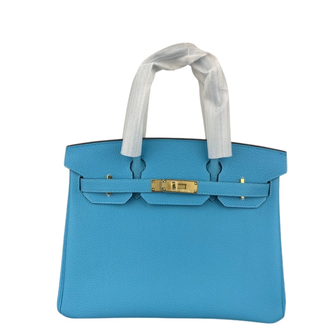 Birkin 25 Blue Celeste Sellier
