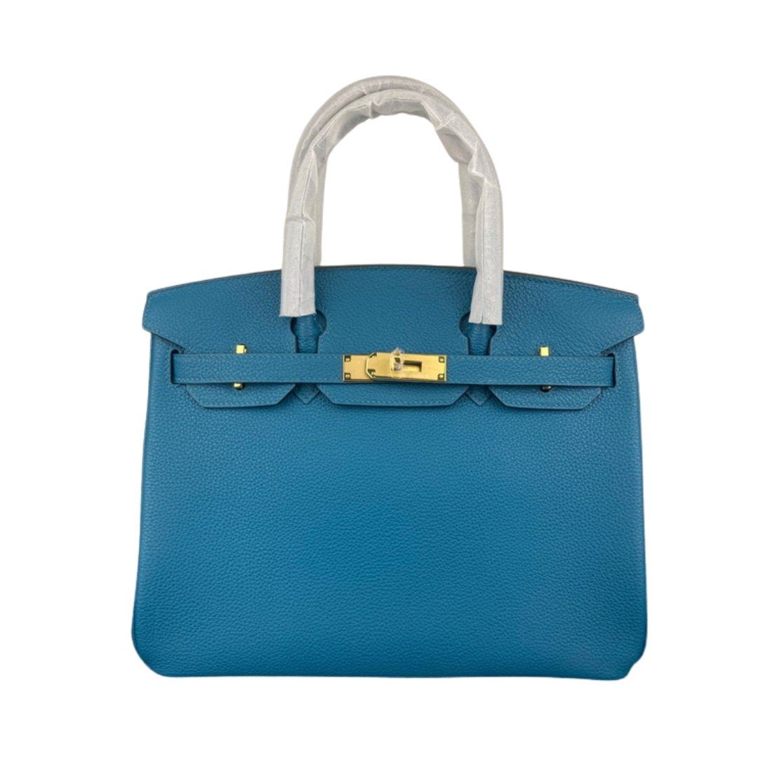 Birkin Verso Tasche 30 Vert Bosphore
