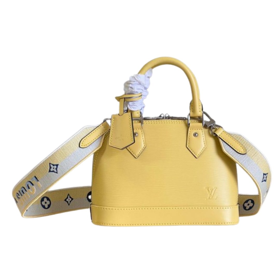 Alma BB Gelbe Handtasche 23.5cm