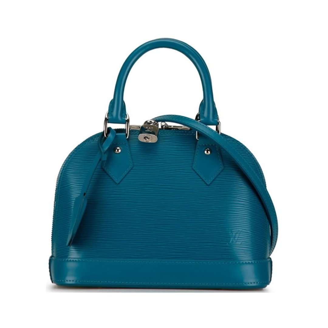 Alma BB Blaue Handtasche 23.5cm