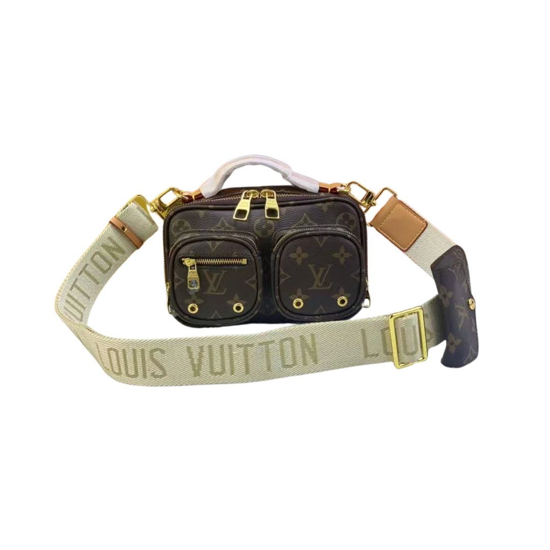 Crossbody Shoulder Braun 18cm