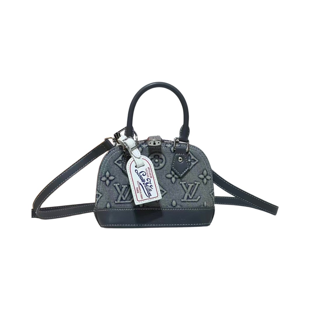 Denim Nano Alma Schwarz 18cm