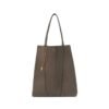 Große Spin Tote-Tasche aus genarbtem Leder