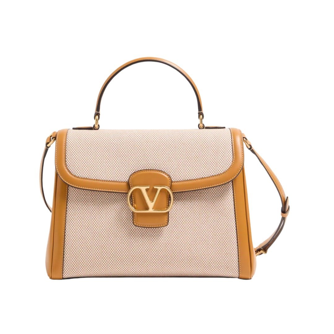 Canvas Beige/Braun 27.5 cm