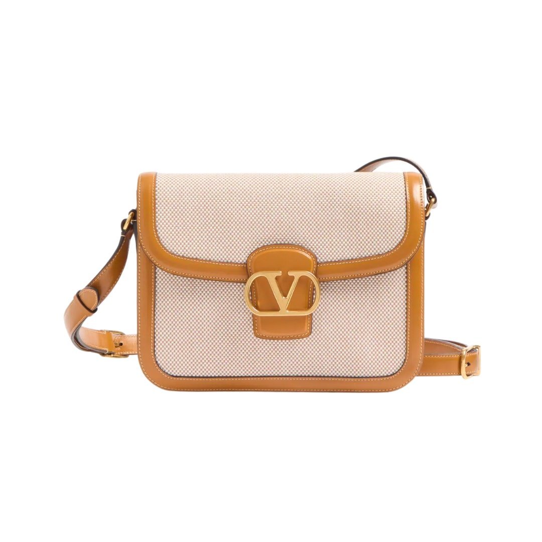 Canvas Beige/Braun 24.5 cm