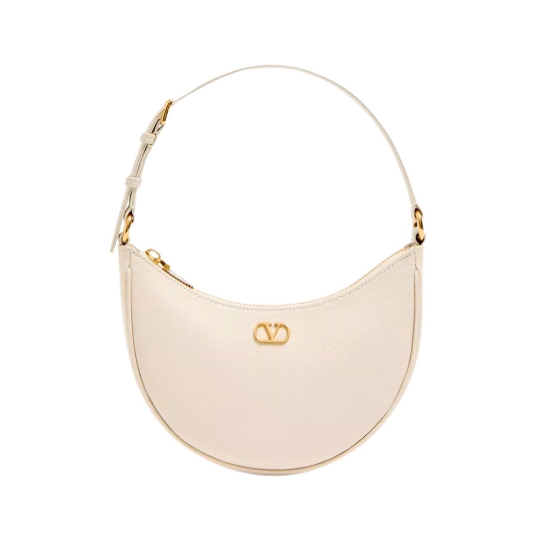 Grainy Kalbsleder Light Ivory 20cm