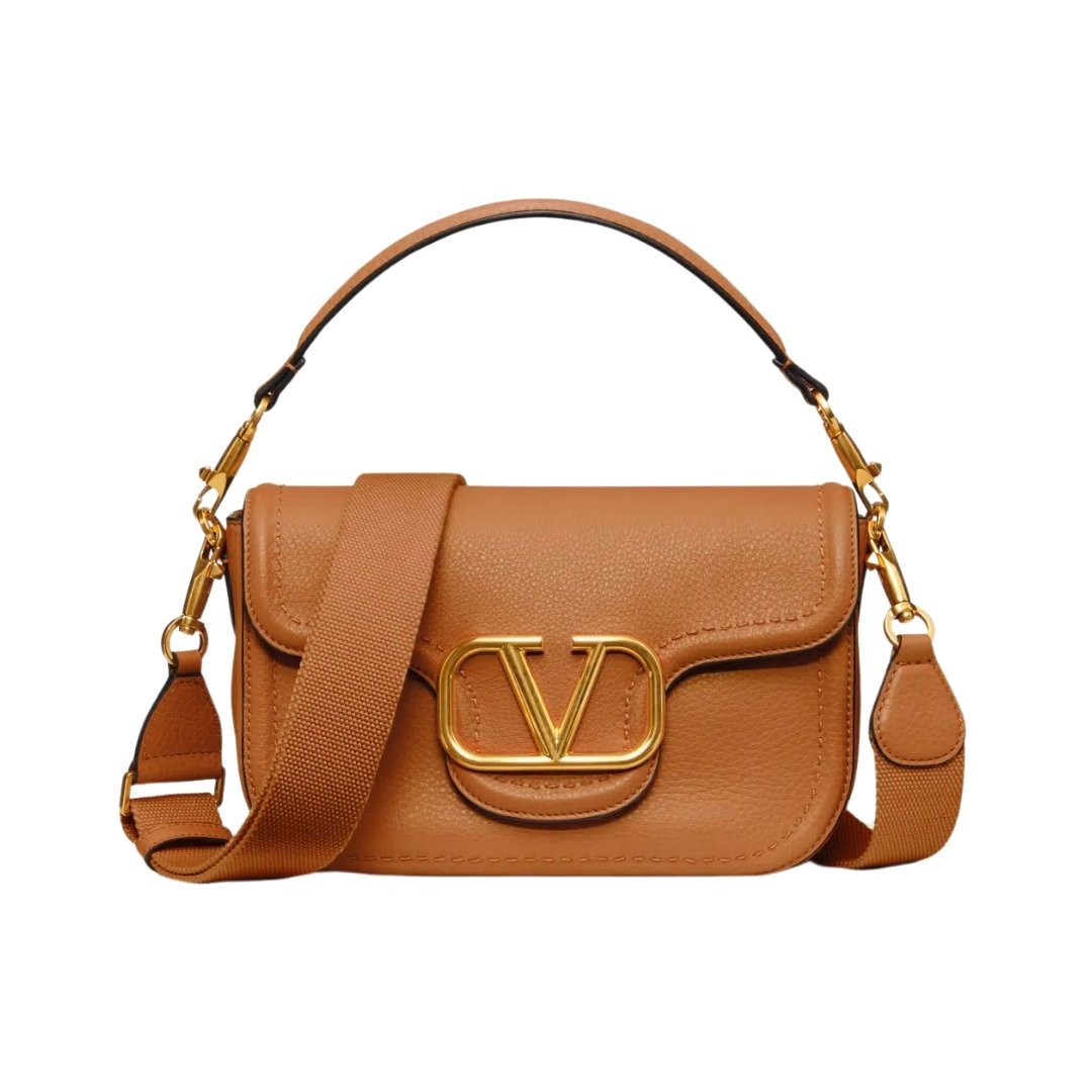 Genarbtes Kalbsleder Almond 23.5cm