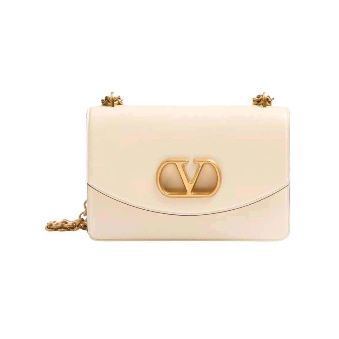 VAIN SCHULTERTASCHE AUS GLANZKALBSLEDER 24
