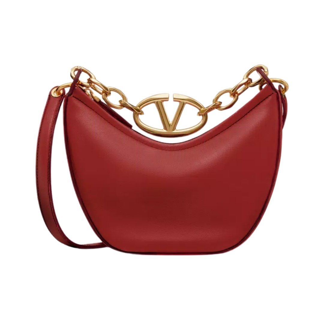 VLogo Moon Mini Hobo Rosso Valentino 20cm