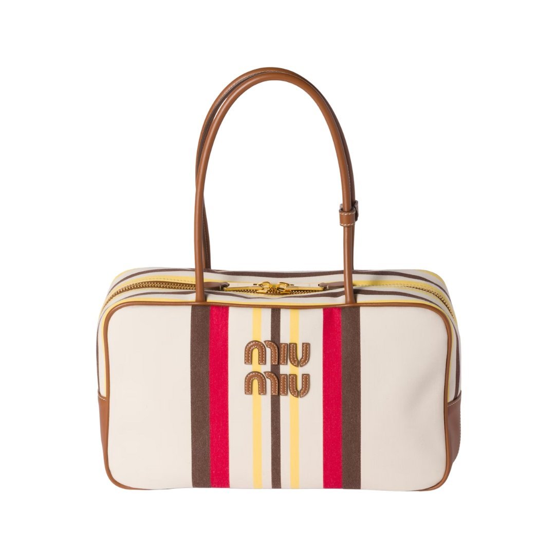 Canvas Beige/Dunkelbraun 20 cm