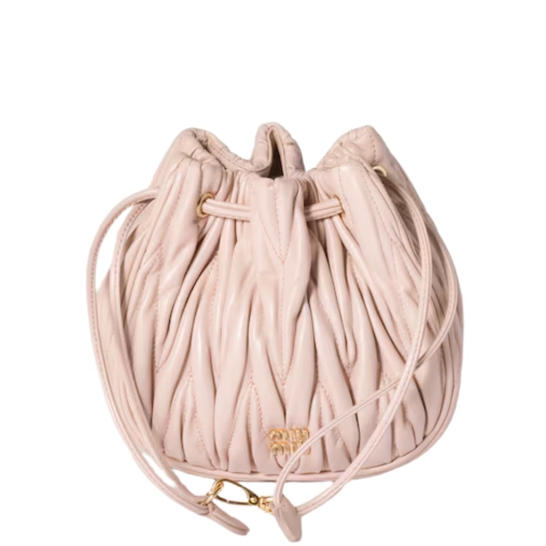 Quilted Nappa Rosa 14 cm