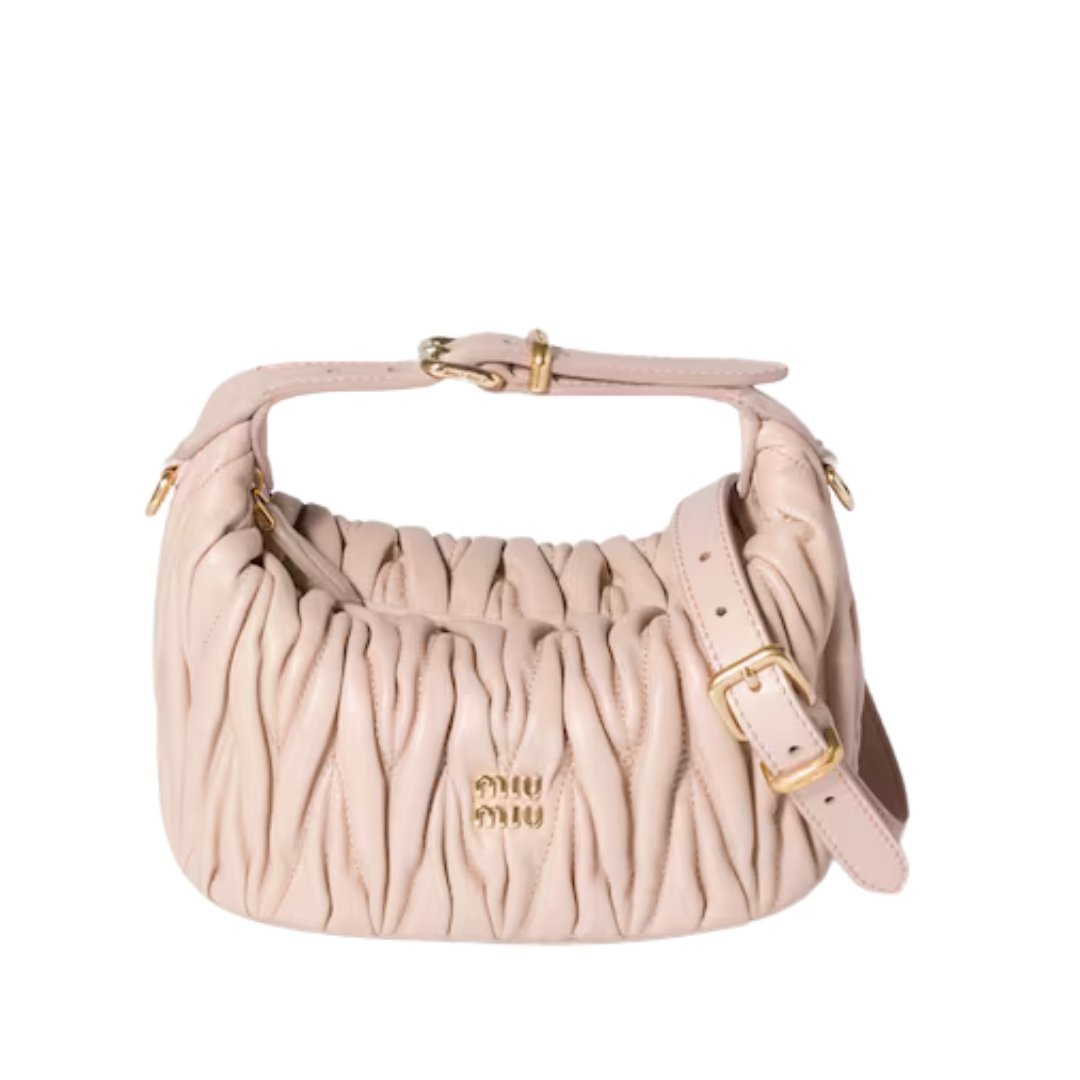 Quilted Nappa Rosa 8.5 cm