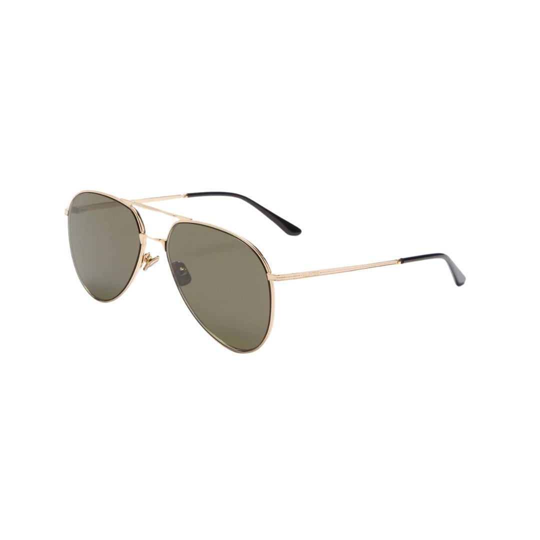 Metal Aviator Gold/Grün